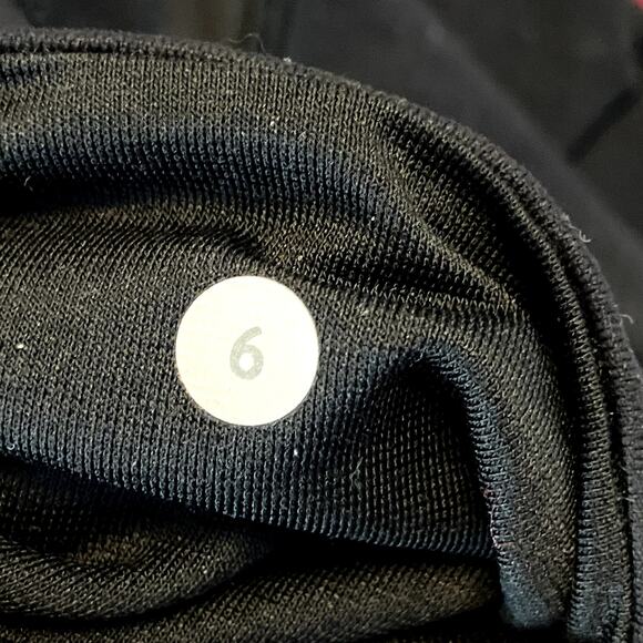 Lululemon Wunder Under Pant Full-On Luon Lycra Tonka Stripe Inkwell Black 6 - Picture 3 of 5